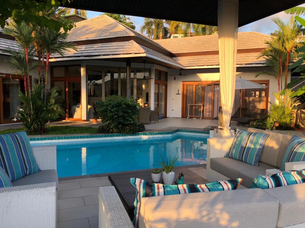 Samui Blu, Villa With Private Pool Choeng Mon Extérieur photo