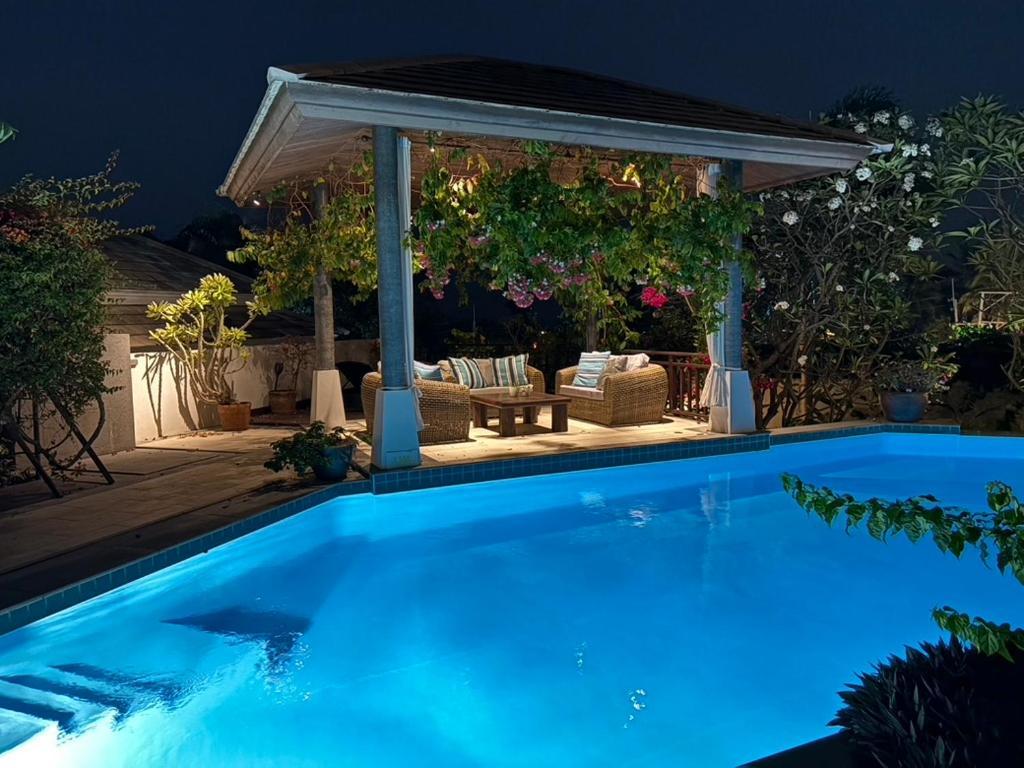 Samui Blu, Villa With Private Pool Choeng Mon Extérieur photo