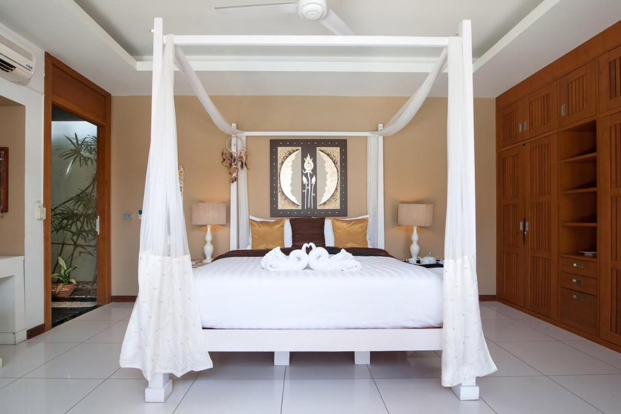 Samui Blu, Villa With Private Pool Choeng Mon Extérieur photo